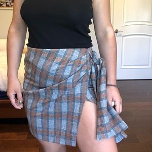 Plaid Skirt